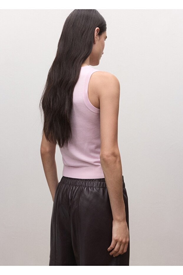 %100 yün fıtted bluz - 4