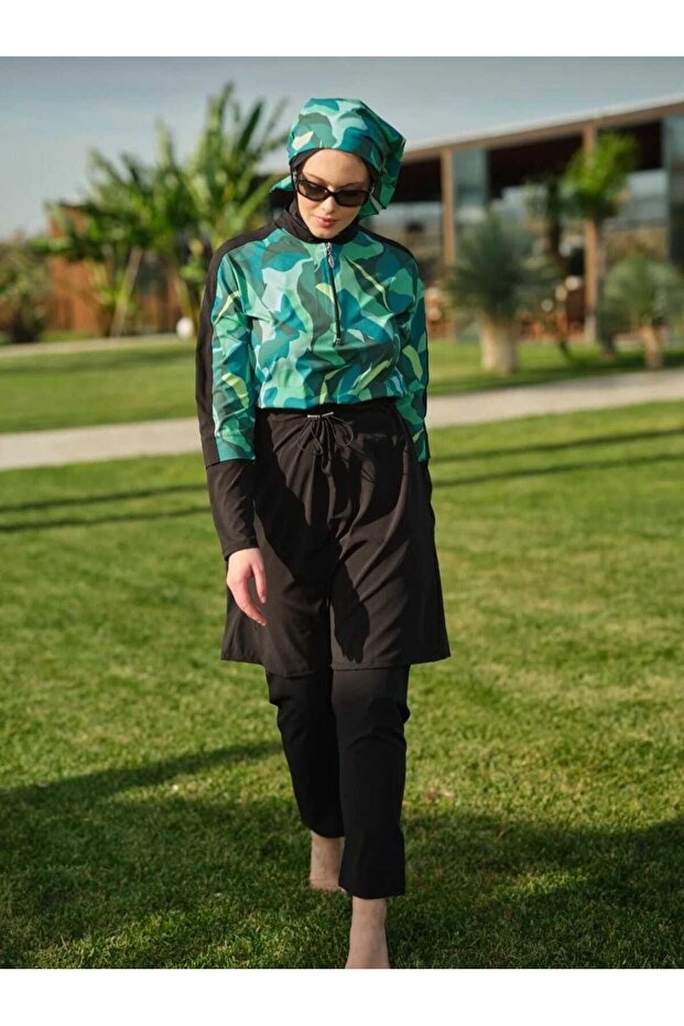 ملابس سباحة مغلقة بالكامل - 1