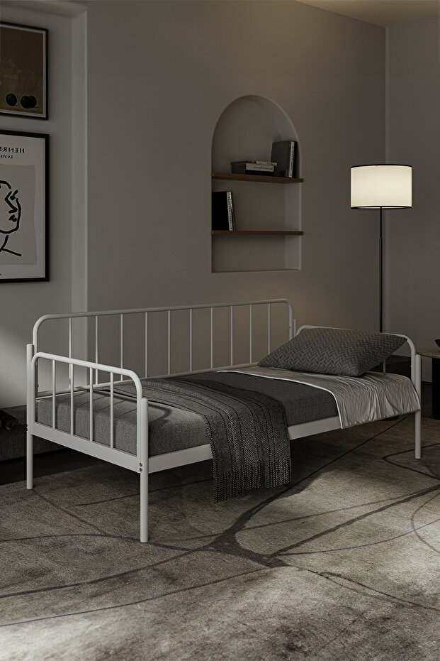 Sofia Sedir Metal Karyola - 5