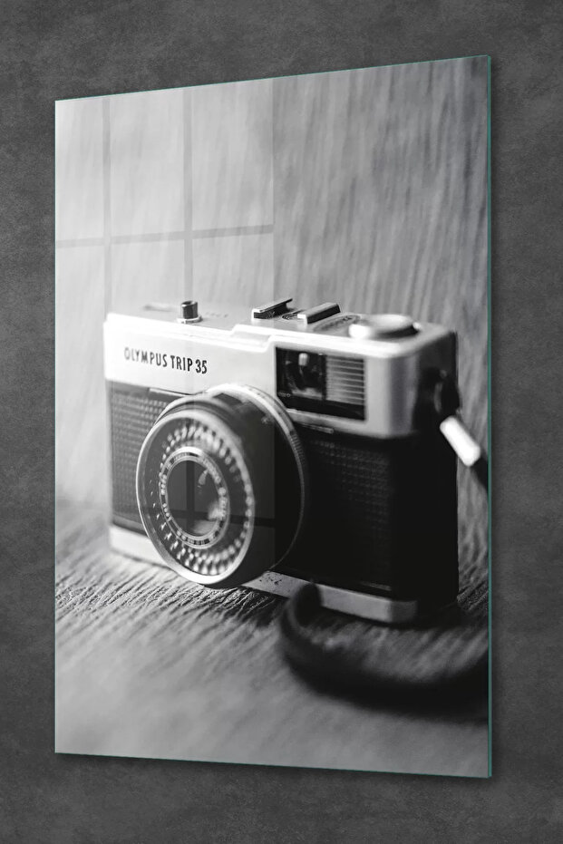 Glass Table Vintage Camera - 2