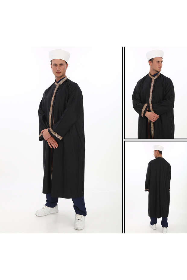 Bordered Imam Robe - 1