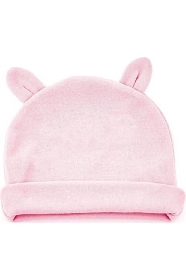 Newborn Baby Hat with Ears 585 Pink