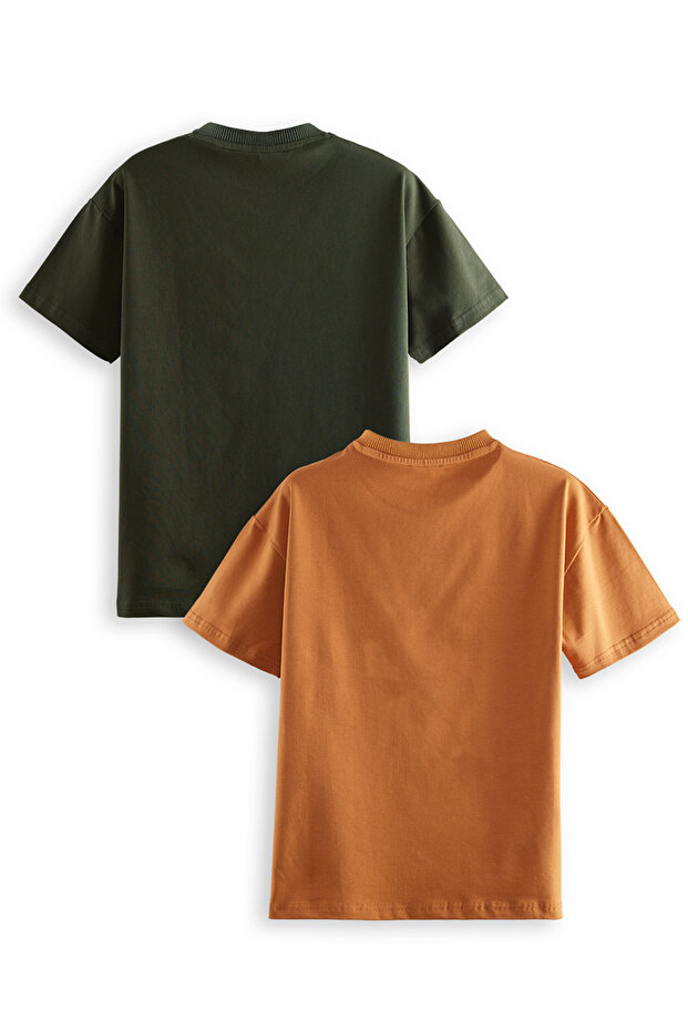Μπλουζάκι Boy's Basic Oversize 2 Pack - 4