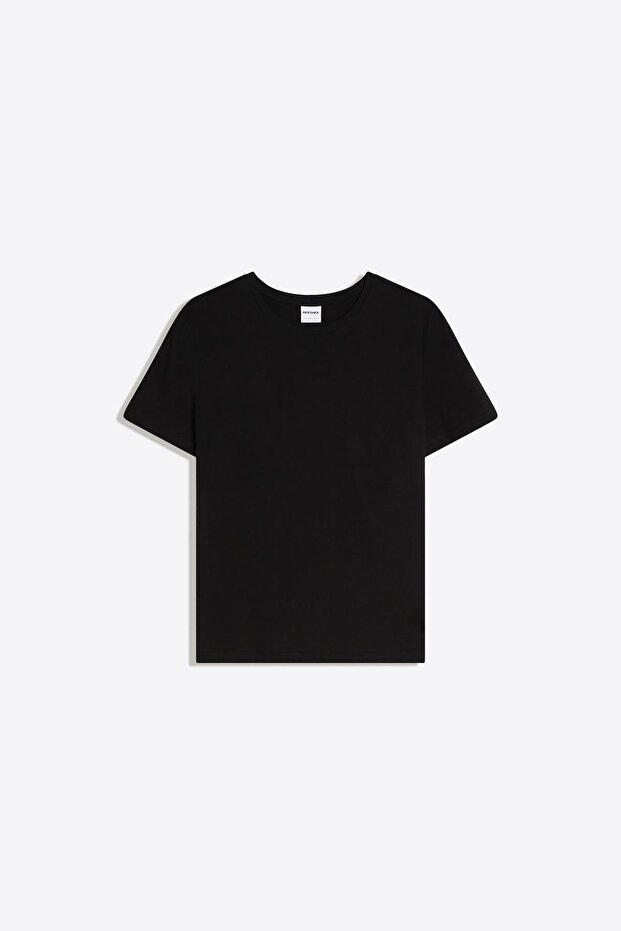 Kısa kollu basic tişört - 4