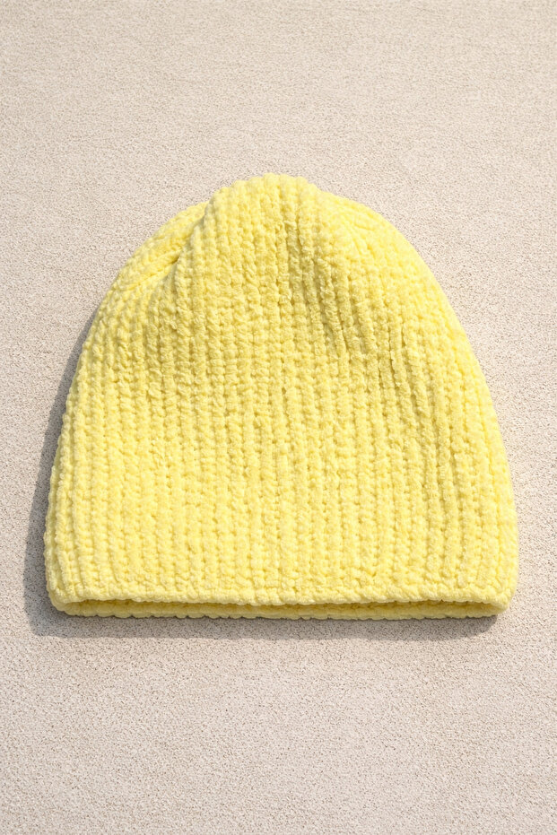 El Örmesi Yumuşak Bere Şapka - 4