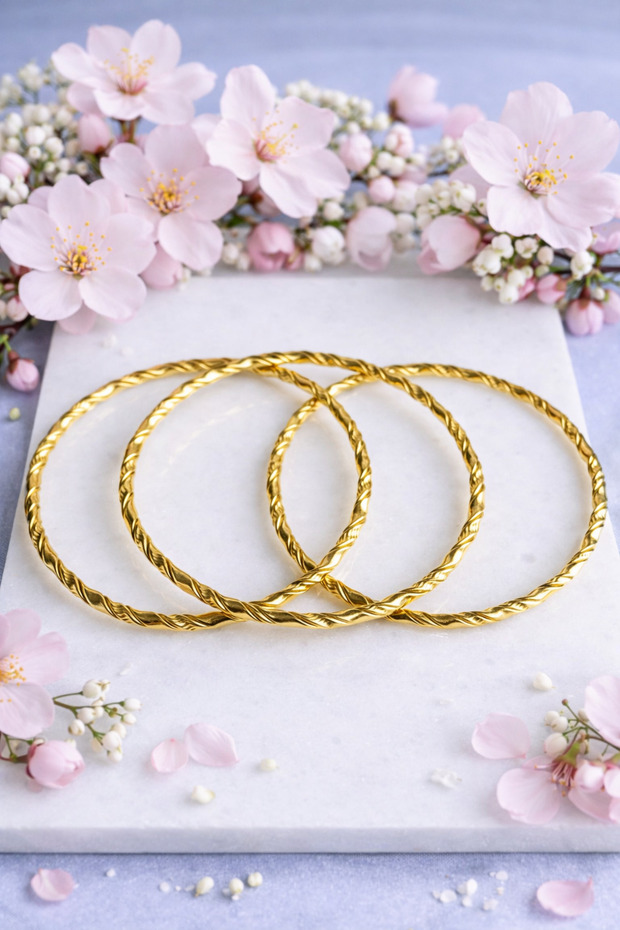 ÇELİK 3'LÜ BURMA AJDA BİLEZİK - 4