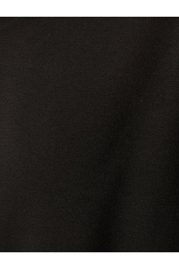 Bisiklet Yaka Kısa Kollu Basic Tişört - 6