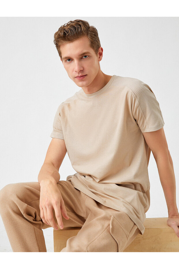 Reglan Kol Basic Tişört - 1
