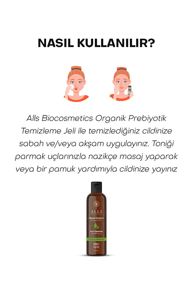 Organik Prebiyotik Gözenek Sıkılaştırıcı Tonik 200 ml - 4