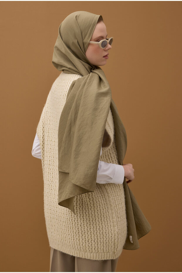 Soft Kraş Şal Açık Kil - 3