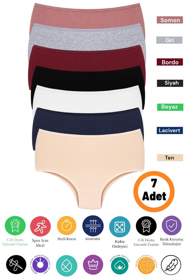 Luxury High Waist Cotton Lycra Stretchy Women's Panties