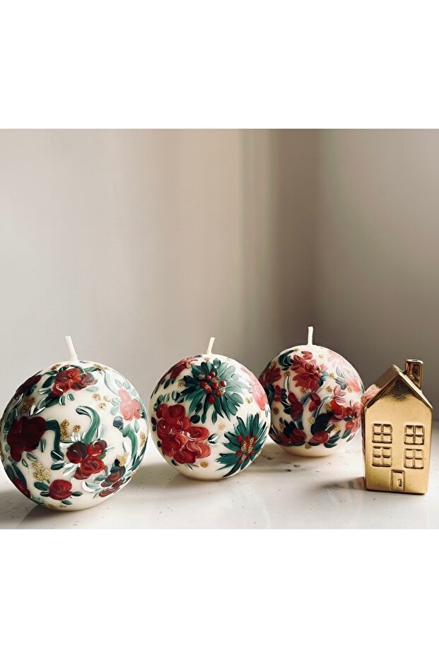 YILBAŞI KÜRE 3’LÜ MUM SETİ - 1