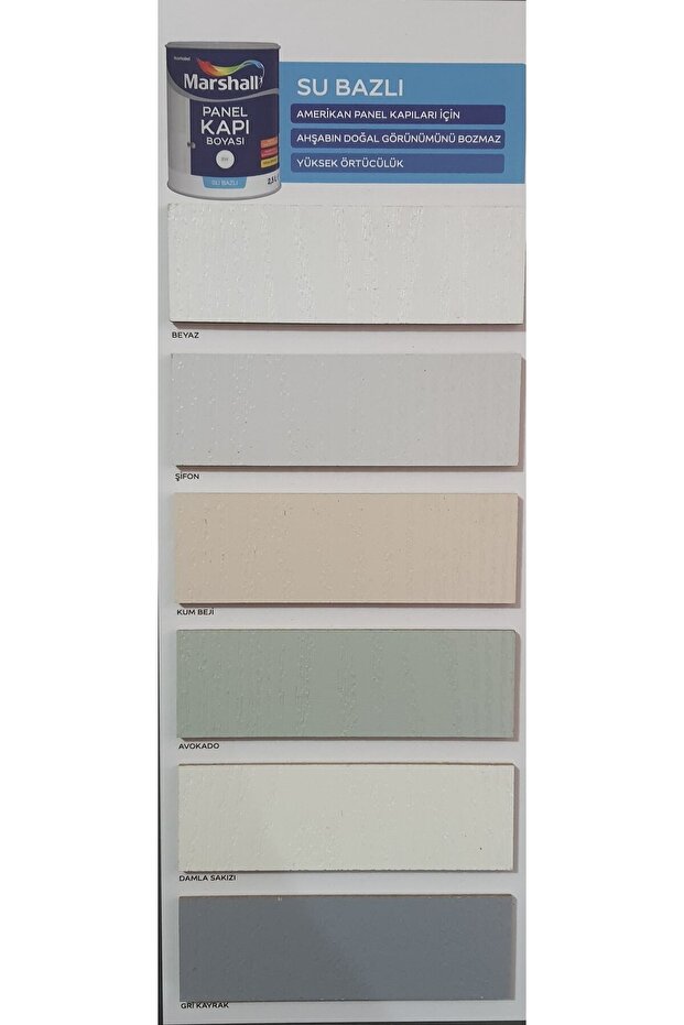 Su Bazlı Panel Kapı Boyası 0,75 Lt - 4