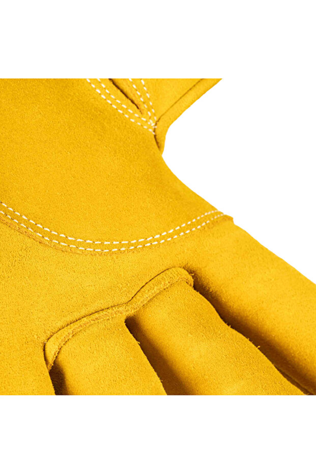 Deri Kaynakçı İş Eldiveni - 5