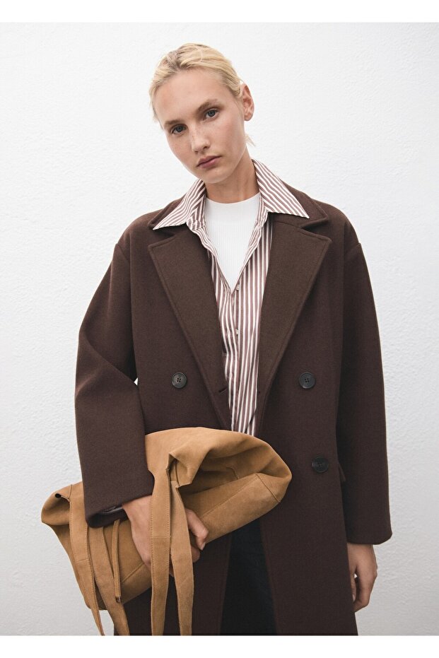 Süet shopper çanta - 2