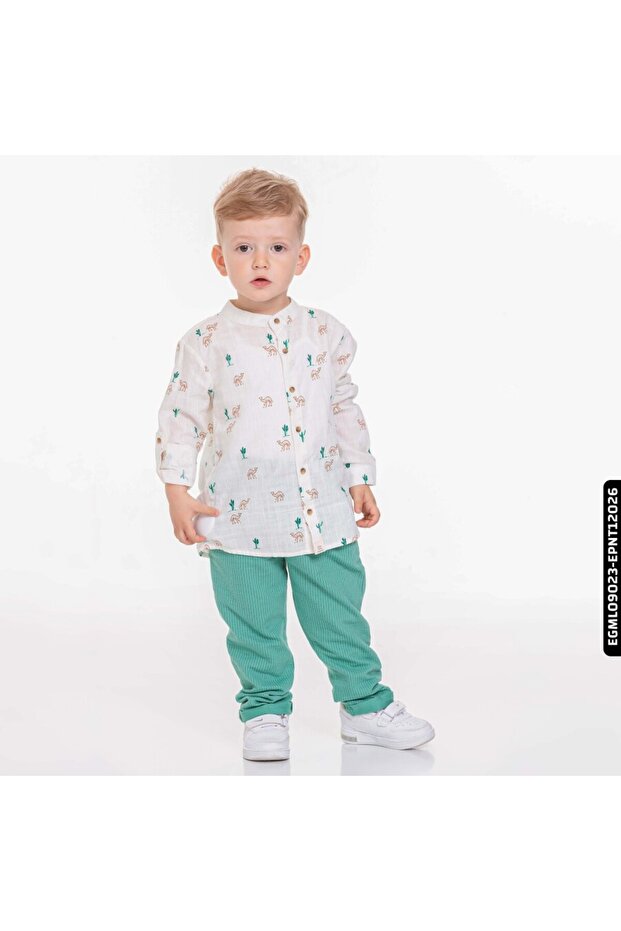 9-36 Months Men's Striped Trousers - 64604 Epnt12026