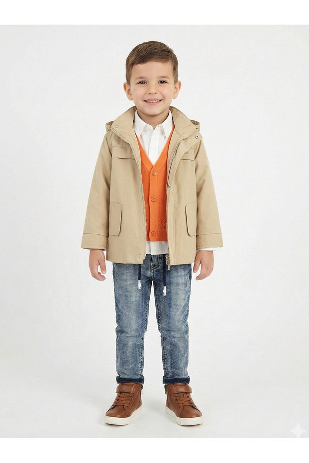 Boy's 4-Piece Top and Bottom Set 2-5 Years Old 12210