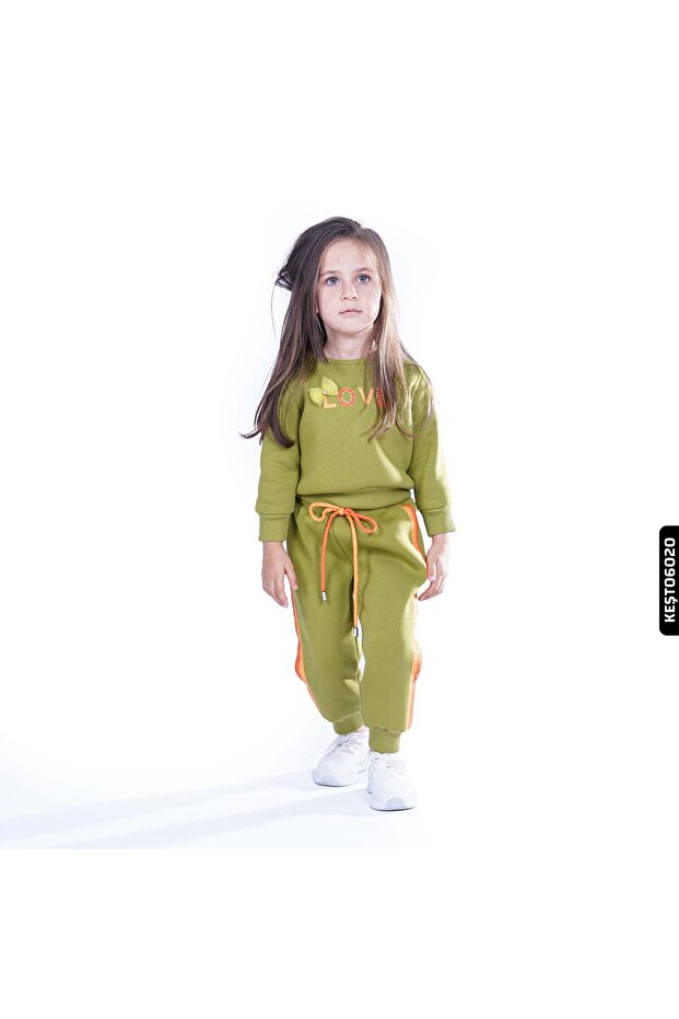 Girl's tracksuit set 9-36 months 0000408 keşt06020