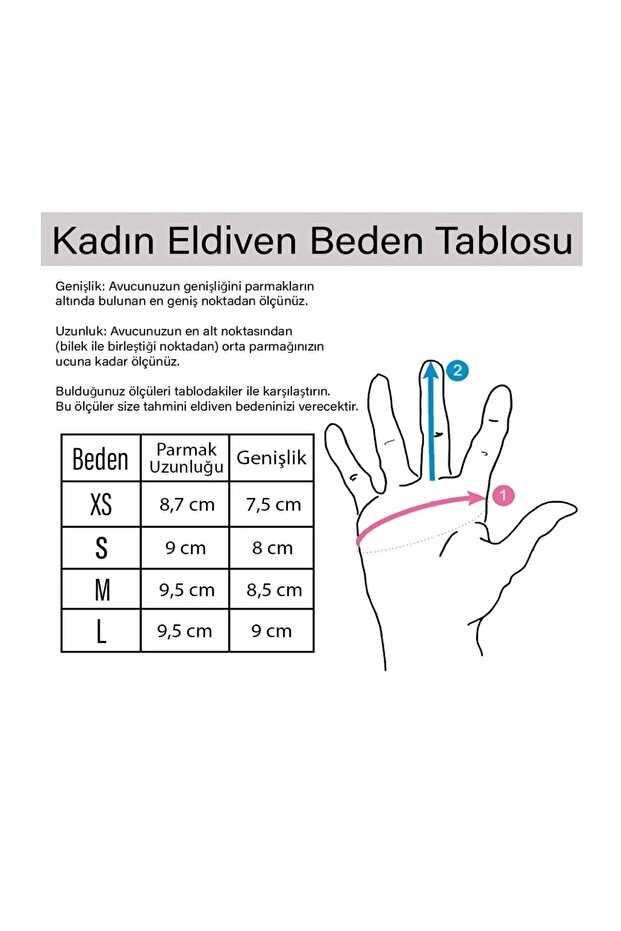 Gerçek Deri Eldiven Siyah Kapitone - 2