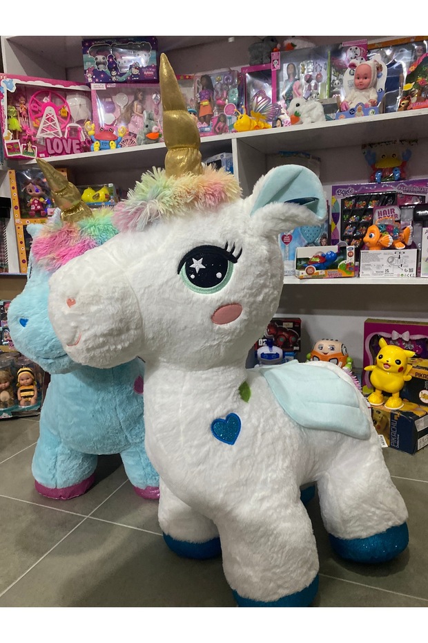 Dev unicorn peluş - 3