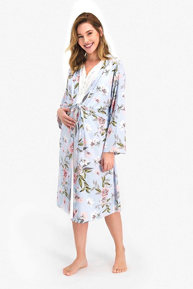 Postpartum nightgown dress set