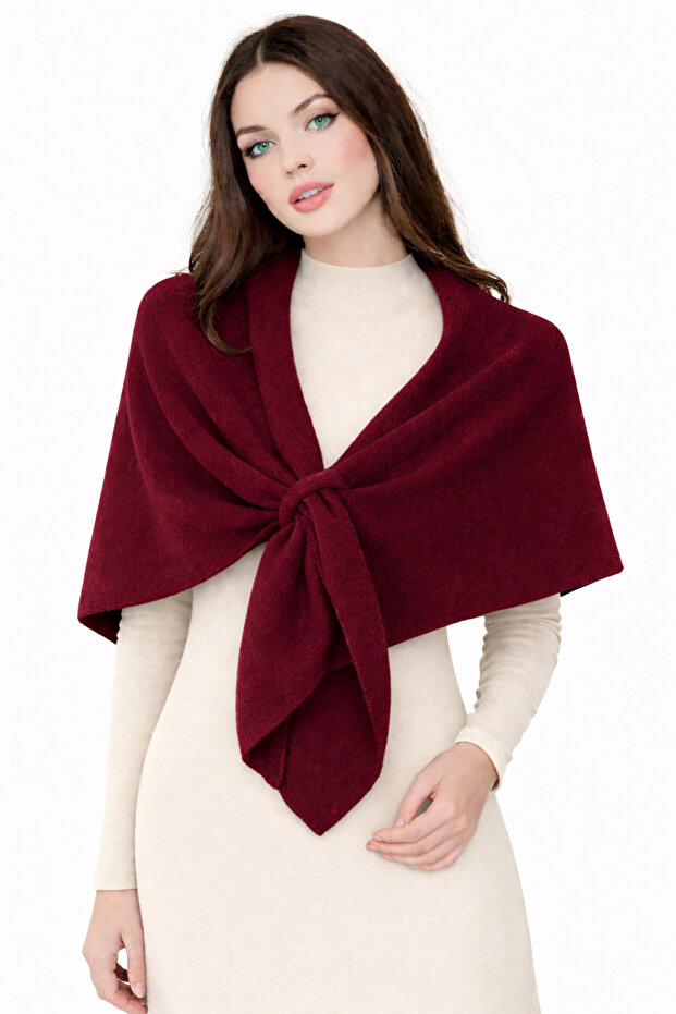 Women's Soft Mohair Yarn Triangle Stylish Trendy Hot Shawl