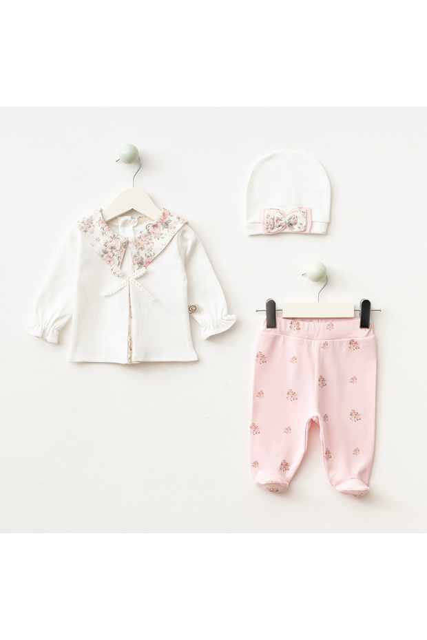 New Born Girl Zibin Set