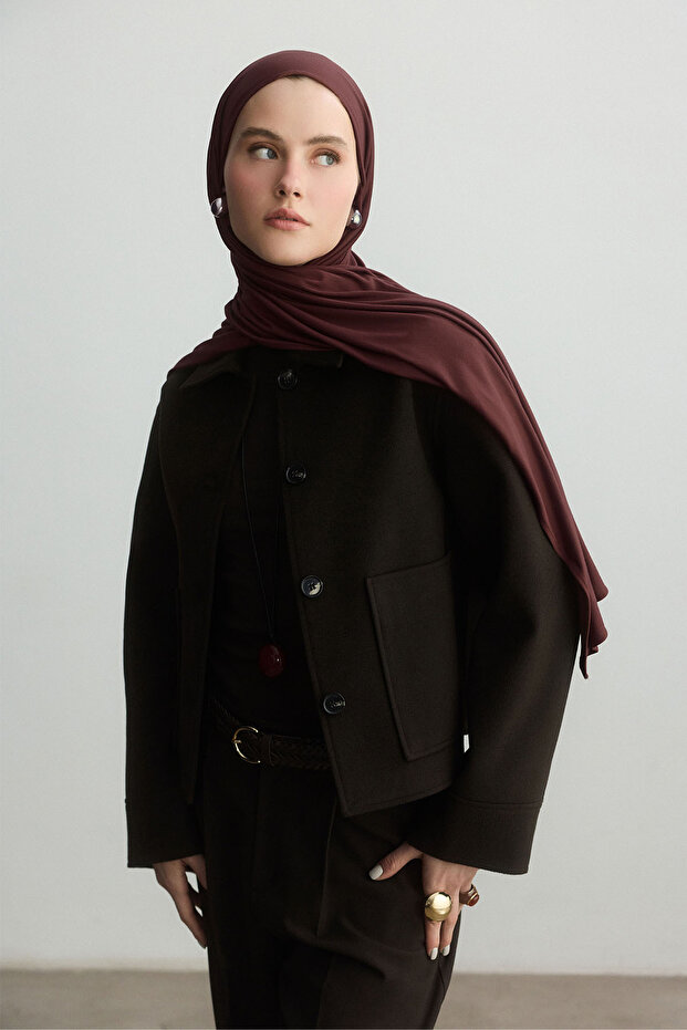 SOĞAN KABUĞU BAMBU PENYE ŞAL - 5