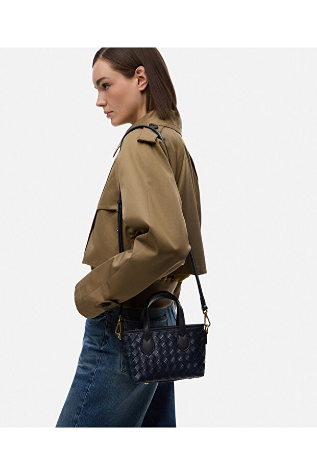 Lattice üst saplı çanta - 3