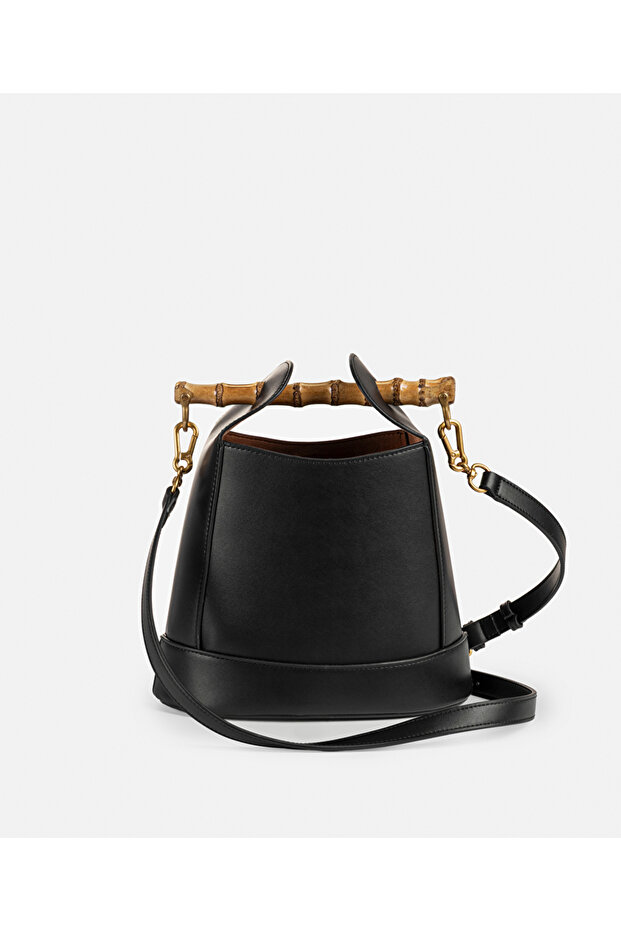 Bambella üst saplı çanta - 6