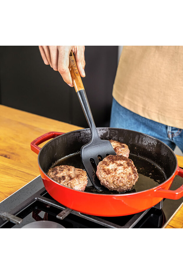 Silikon Spatula 31 cm Siyah - 4