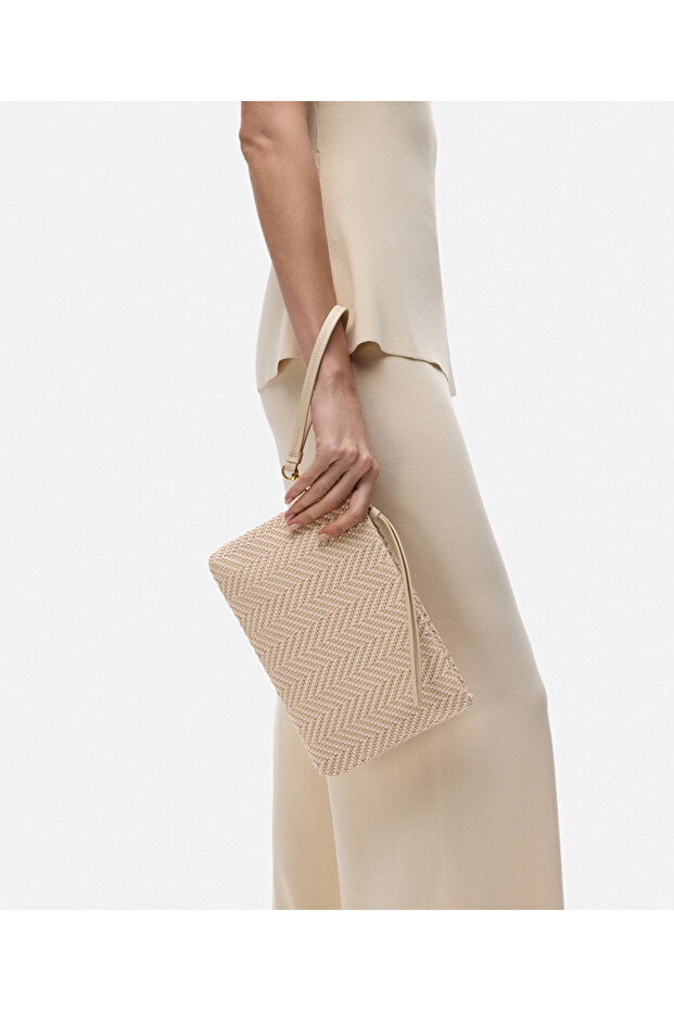 Knitted Texture Clutch - 2