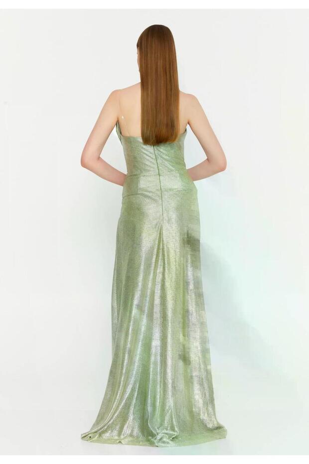 6035SIM SİMLİ ELBİSE - 2