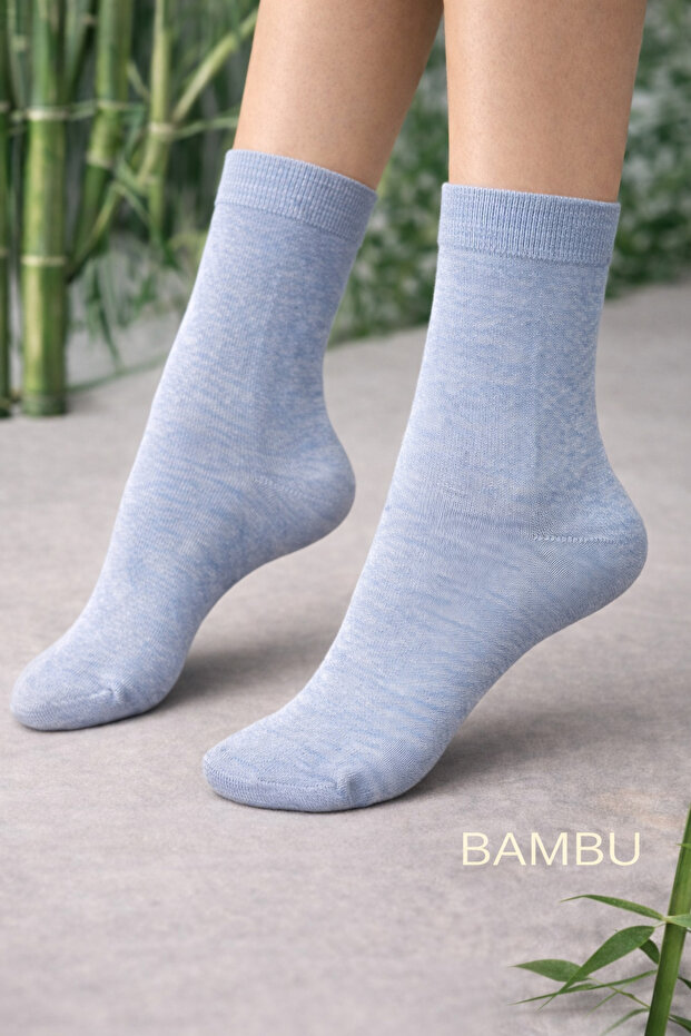 Bambu 6lı Kadın Çorap - 7