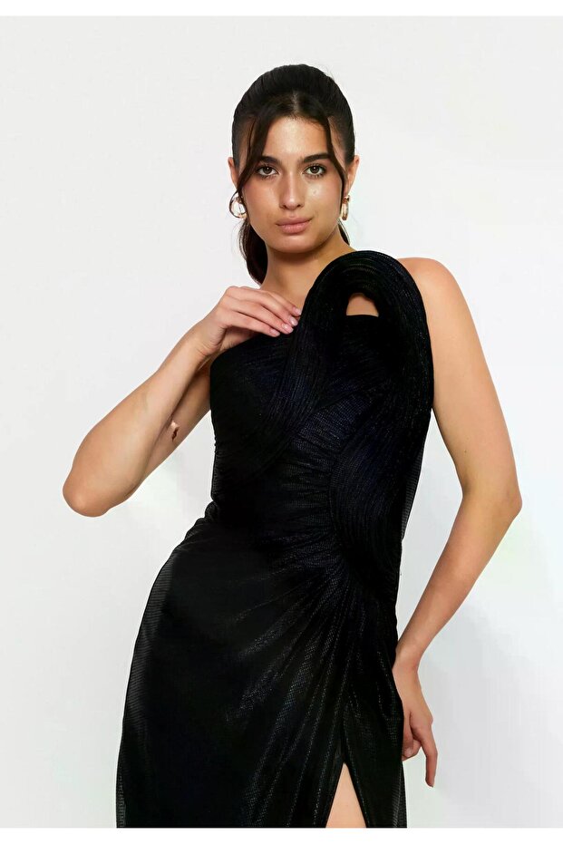 6035SIM SİMLİ ELBİSE - 4