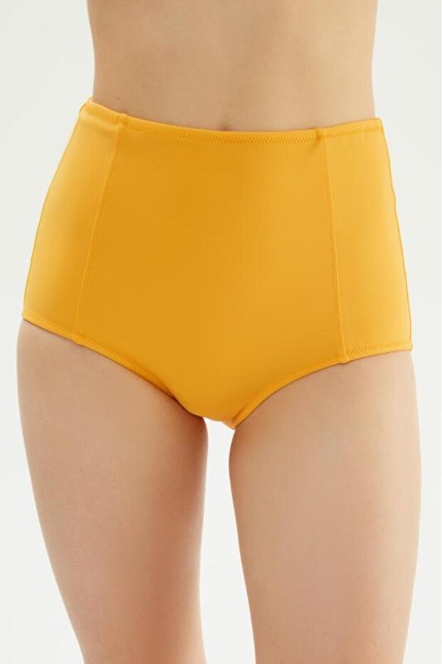 High Waist Bottom Bikini 2512-Petrol