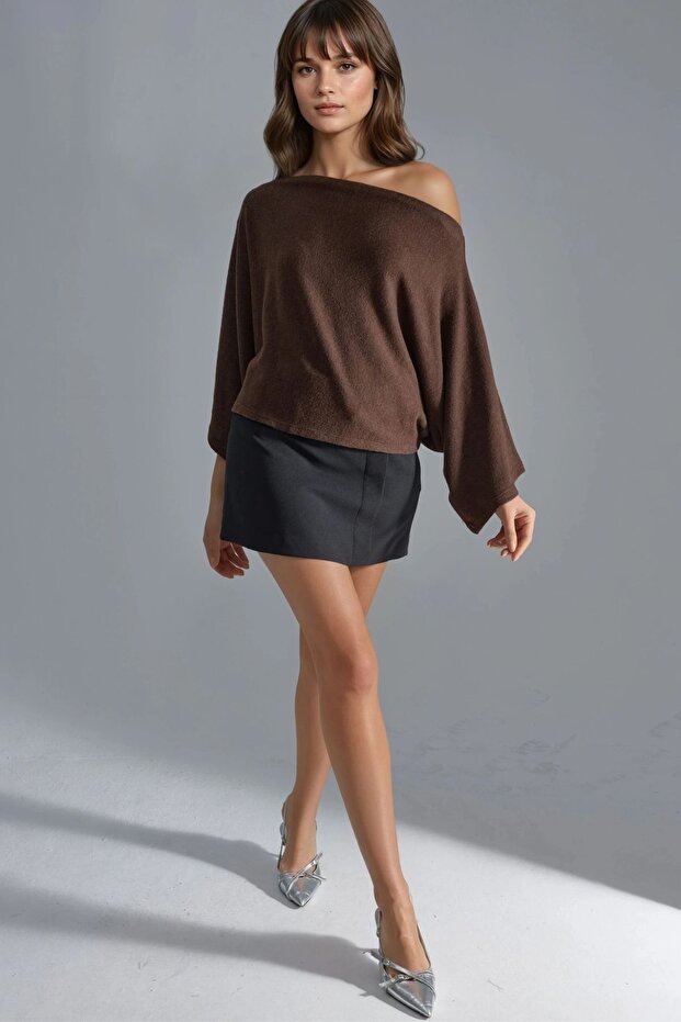 BUSEM Rahat Kesim Örme Bluz - 4