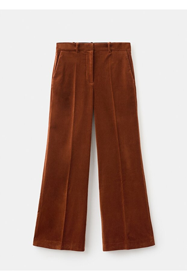 Kadife kumaş pantolon - 3