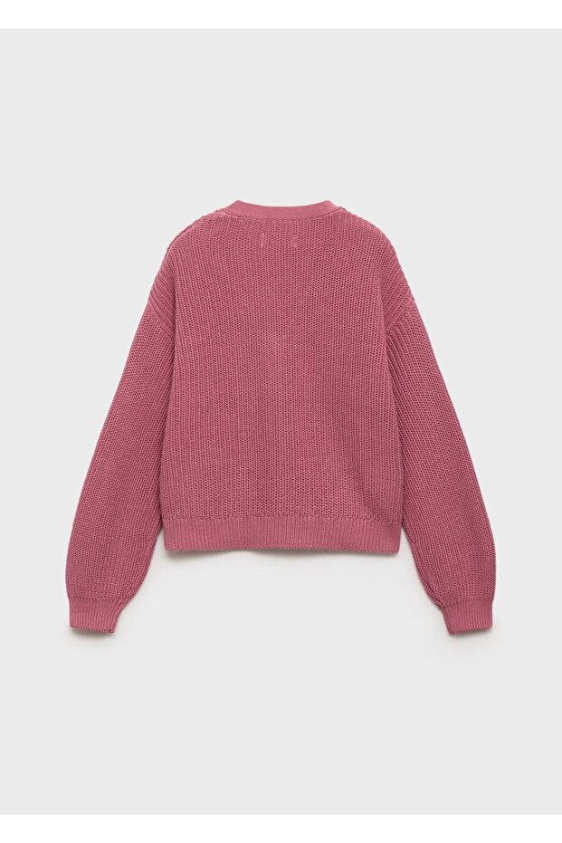 Triko düğmeli hırka - 2