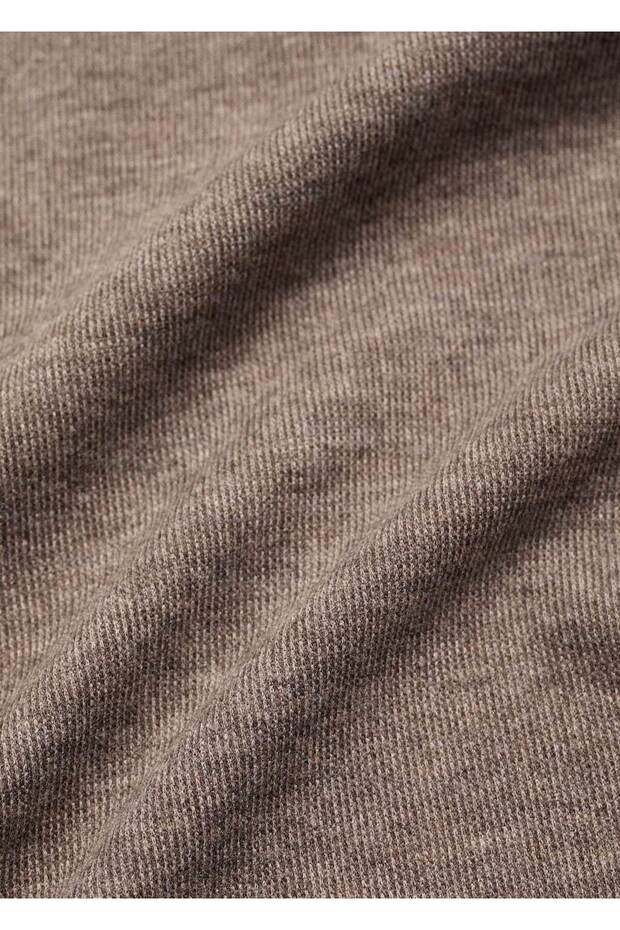 Beli lastikli triko pantolon - 7