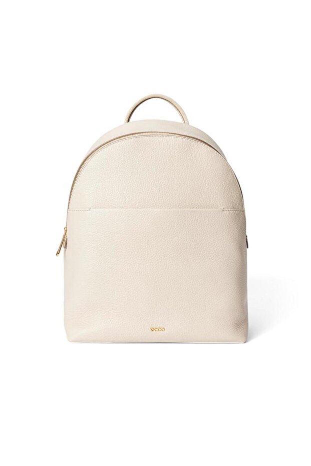 Round Pack M Pebbled Leather Bag - 1