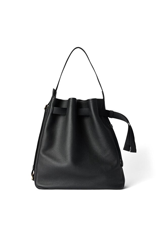 Sail L Siyah Deri Çanta - 1