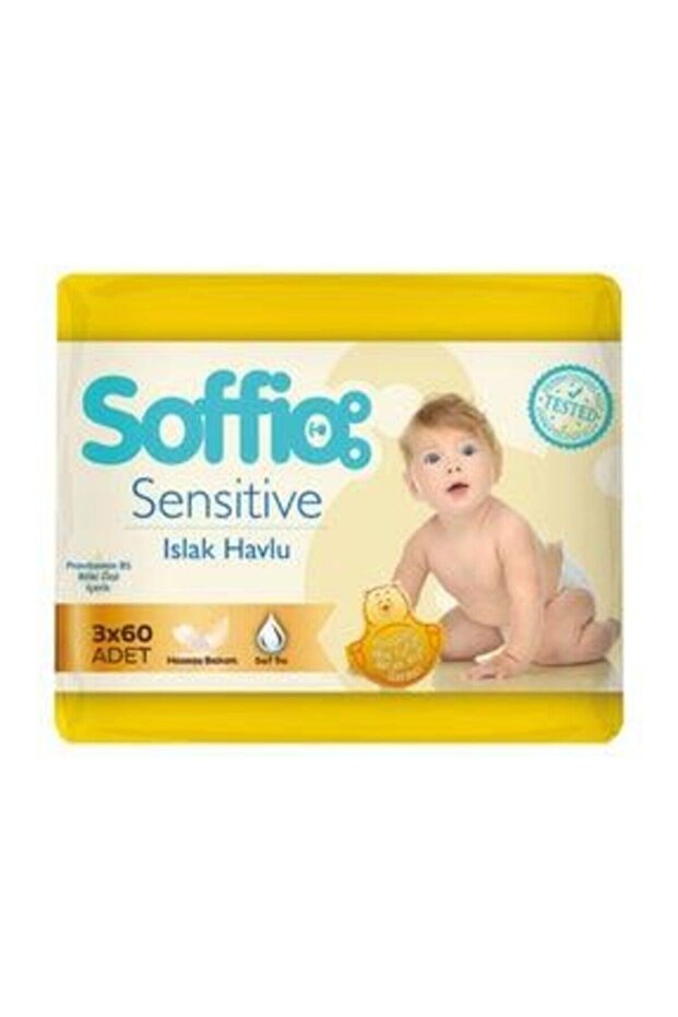 Sensitive Islak Havlu 3x60 Adet - 2