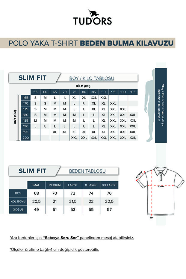 Erkek Slim Fit Dar Kesim Pamuklu Yumuşak Doku Nefes Alan Kumaş Kıvrılmaz Yaka Ekru Polo Yaka Tişört - 6