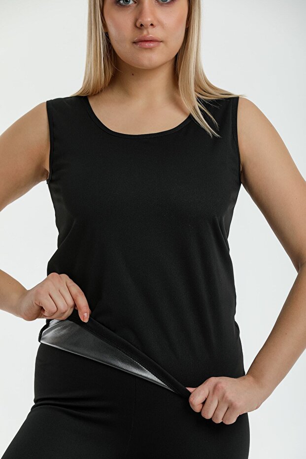 Slimming and Thinning Thermal Body Shaping Sauna Undershirt Corset 4412