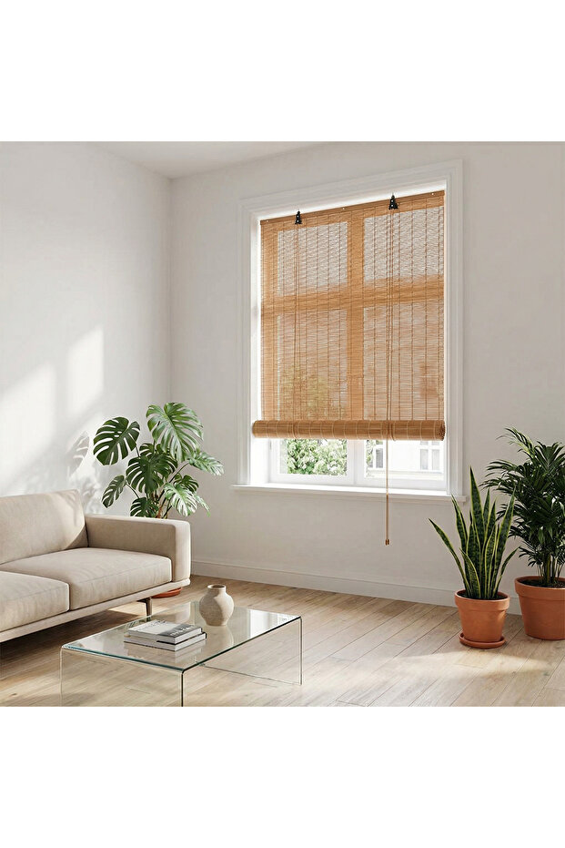 Ahşap Stor Perde Bambu 60x180 cm - 2