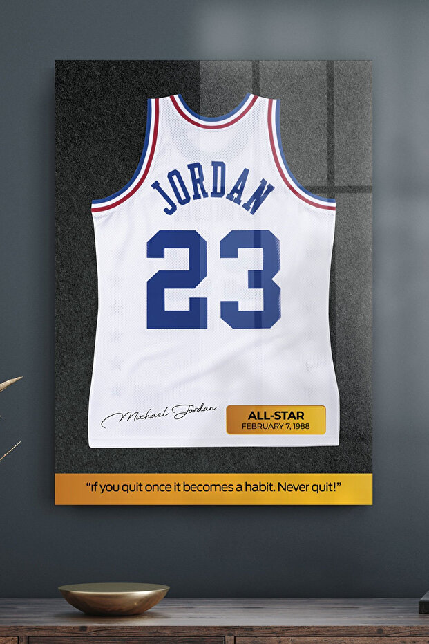 Cam Tablo Michael Jordan Forma - 1