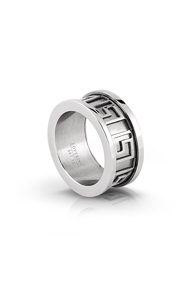 Lvr347E Men's Steel Ring - 1