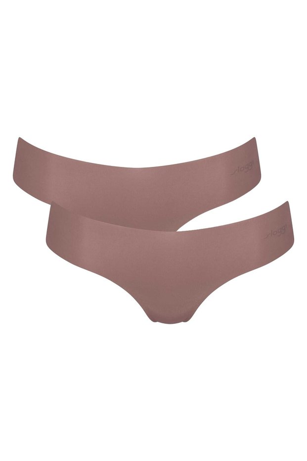 Damen String, 2er Pack - Zero Microfibre 2.0 Hipstring, Mikrofaser, einfarbig