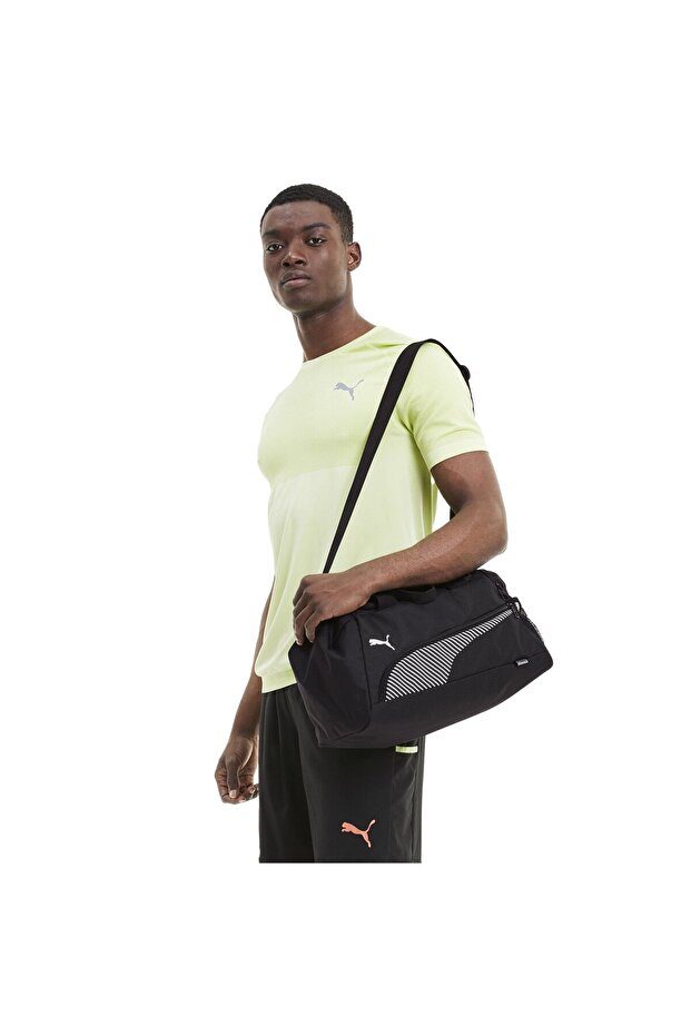 Unisex Sporttasche - Fundamentals Sports Bag XS, Cat Logo, 22x40x22cm (HxBxT) - 7